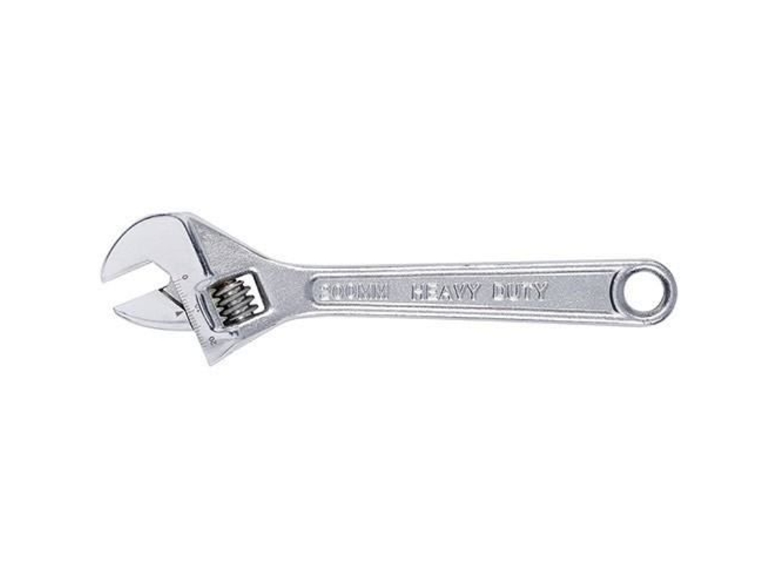 Llave ajustable - KREATOR - 250 mm (10) - acero al carbono - escala métrica