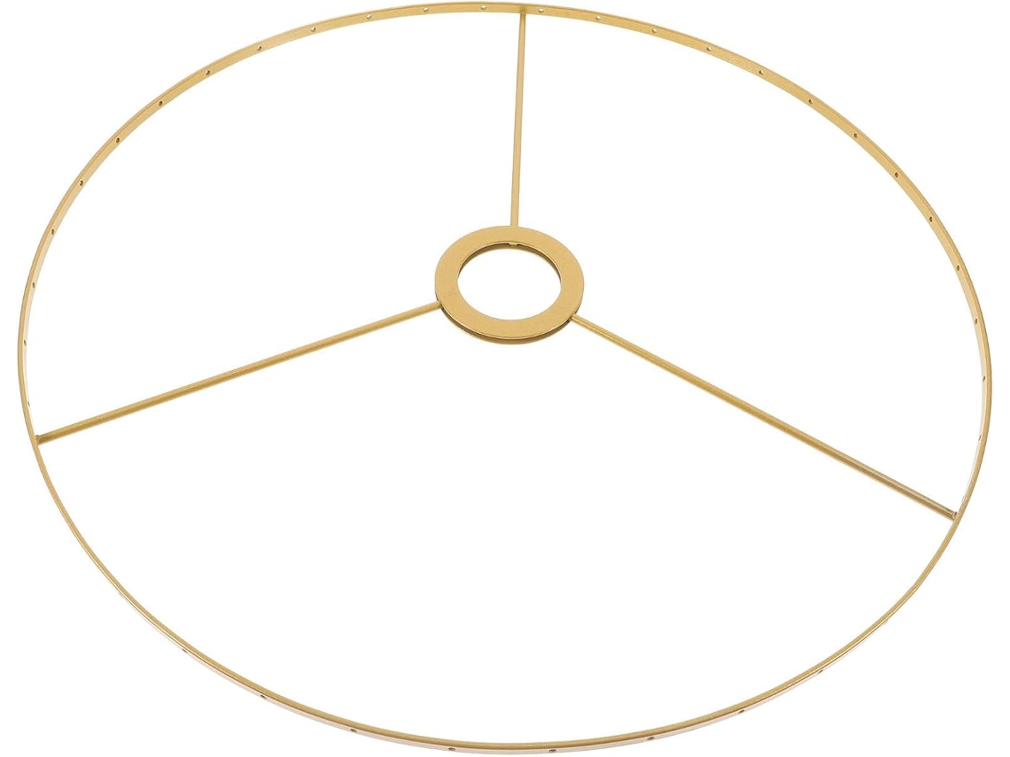 Soporte De Lámpara De Anillo De Metal Para Bricolaje, Marco Desmontable Para Una Fácil Limpieza, Adecuado Para