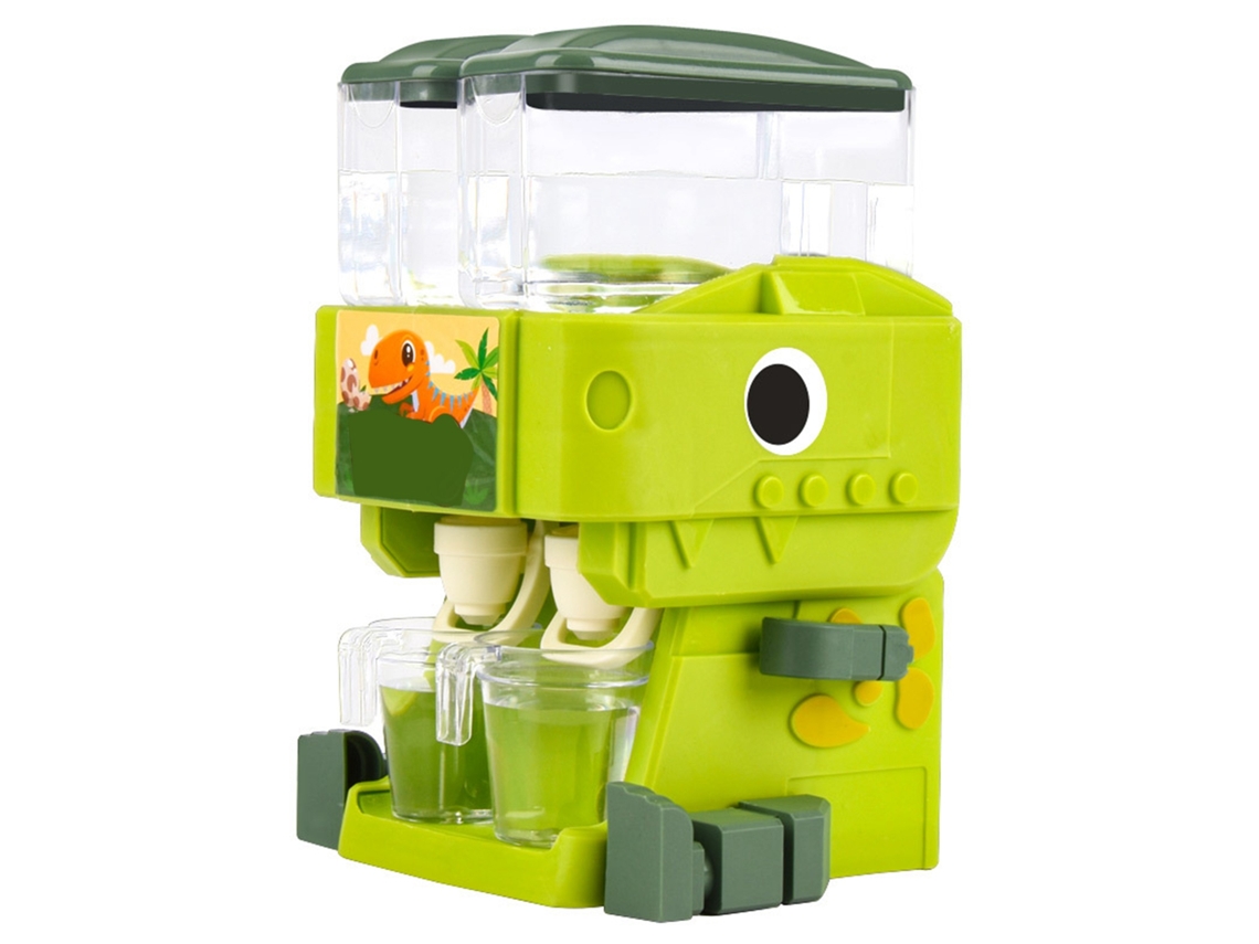 Dispensador De Agua Pequeño Juguete Dinosaurio Simulación Seguro Lindo Para Niños Verde