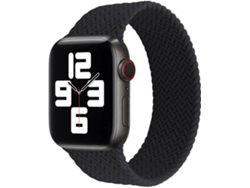 Correa Apple Watch Series 7 41mm G4M Solo Nylon Negro