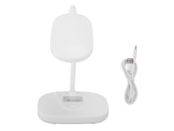 Lâmpada De Unhas Gooseneck Com Cura Rápida, 360° Ajustável, Indução Automática E Wavelength 365+405nm