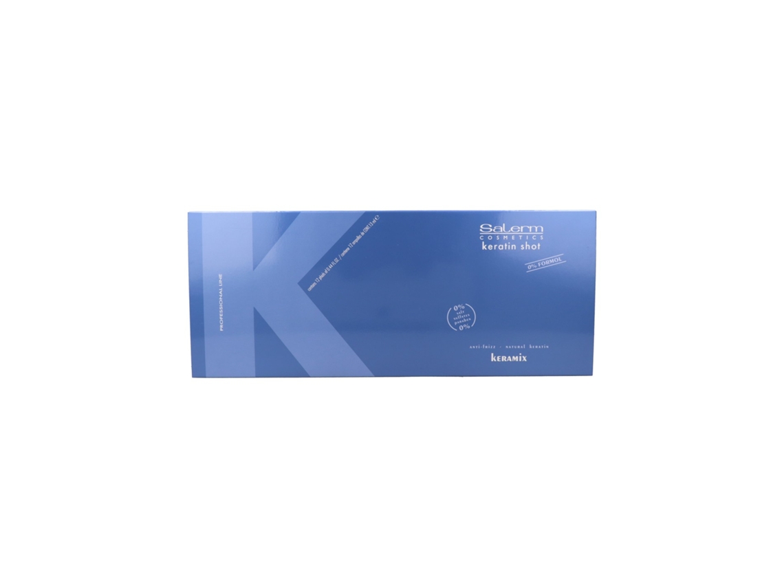Keratin Shot Keramix Ampollas 12x13 Ml Salerm