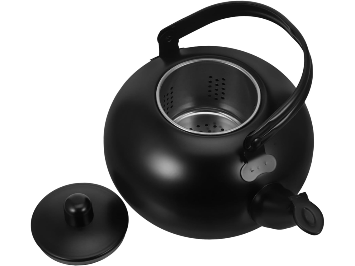 Hervidor/tetera De Acero Inoxidable Con Infusor Integrado, Apto Para Placas De Inducción Y Gas, Con Filtro.