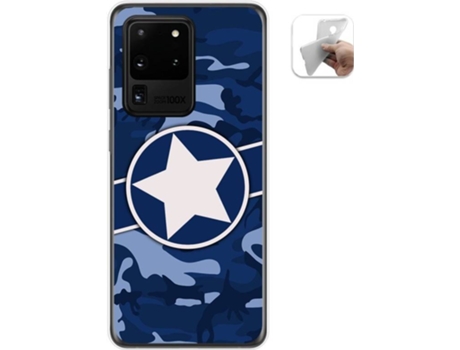 Carcasa Samsung Galaxy S20 Ultra TUMUNDOSMARTPHONE Camuflaje 03 Multicolor