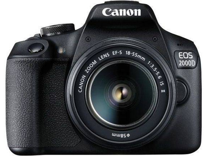 Kit Cámara Réflex CANON EOS 2000D KIT EF-S 18-55mm F3.5-5.6 IS II