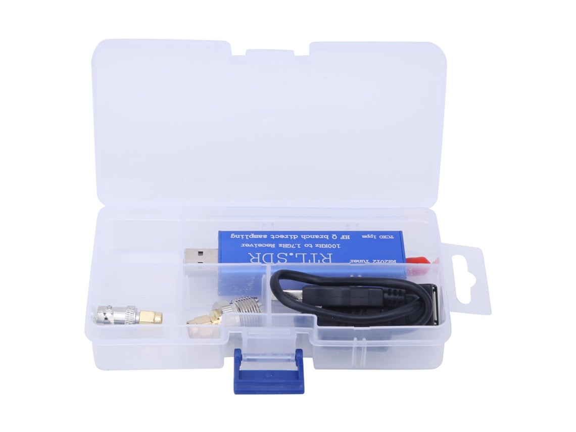 Veloriskku-tuner Receptor Rtl-sdr Usb Rtl2832u R820t2 100khz-1.7ghz Uhf Vhf Digital