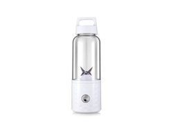 Minilicuadora portátil, recargable por USB, blanca, para batidos y smoothies. Henten Home