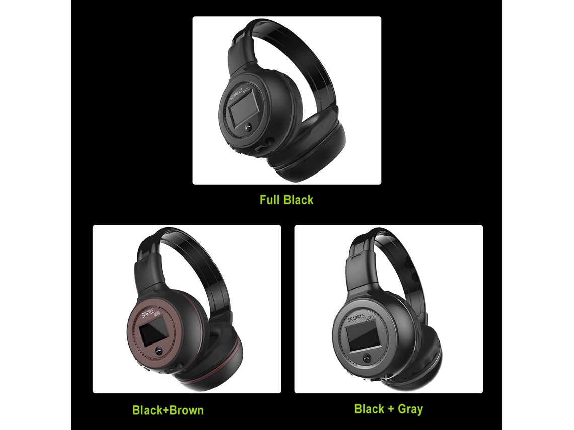 Auriculares Inalámbricos Supraaurales Para Juegos Con Cancelación De Ruido, Pantalla Led, Bluetooth Y Micrófono.