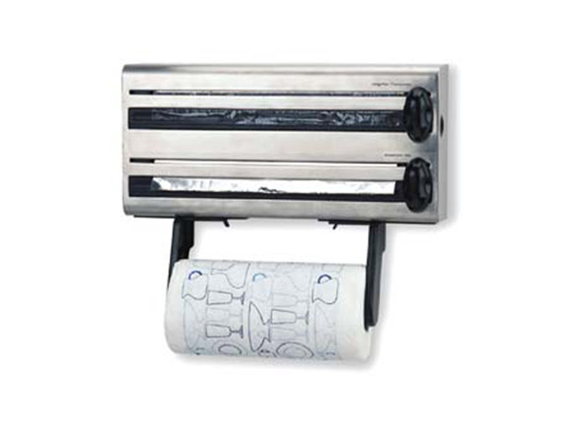 Portarrollos de Cocina LACOR Triple (Plateado)