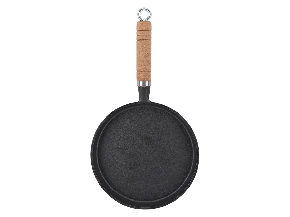 Sartén De Hierro Fundido 20cm Antiadherente Para Restaurante Hotel Hogar Cocina Uso