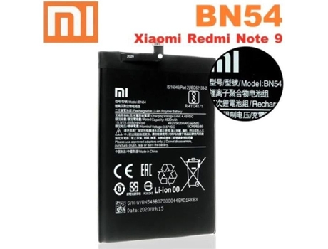 Batería XIAOMI Redmi Note 9