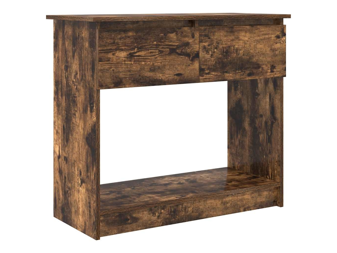 Mesa consola vidaxl madera procesada marrón (85,5x38,5x74,5 cm)