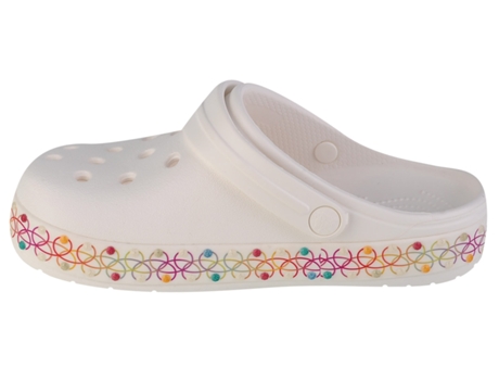 Zuecos Niña CROCS (29/30 - Sintético - Blanco)