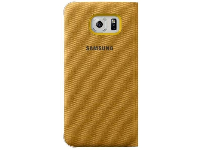 Funda SAMSUNG Galaxy S6 Edge Flip Amarillo