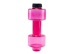 Botella De Agua Deportiva Con Pesas, De Plástico, Baja Temperatura, Ideal Para Ejercicios Y Acondicionamiento Físico Rosewell (rosa)