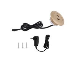 2026 Store-conector De Carga Usb2.0 Dual Para Sofá Reclinable Eléctrico Piezas De Muebles Hogar Plug Us Oro 100‑240v