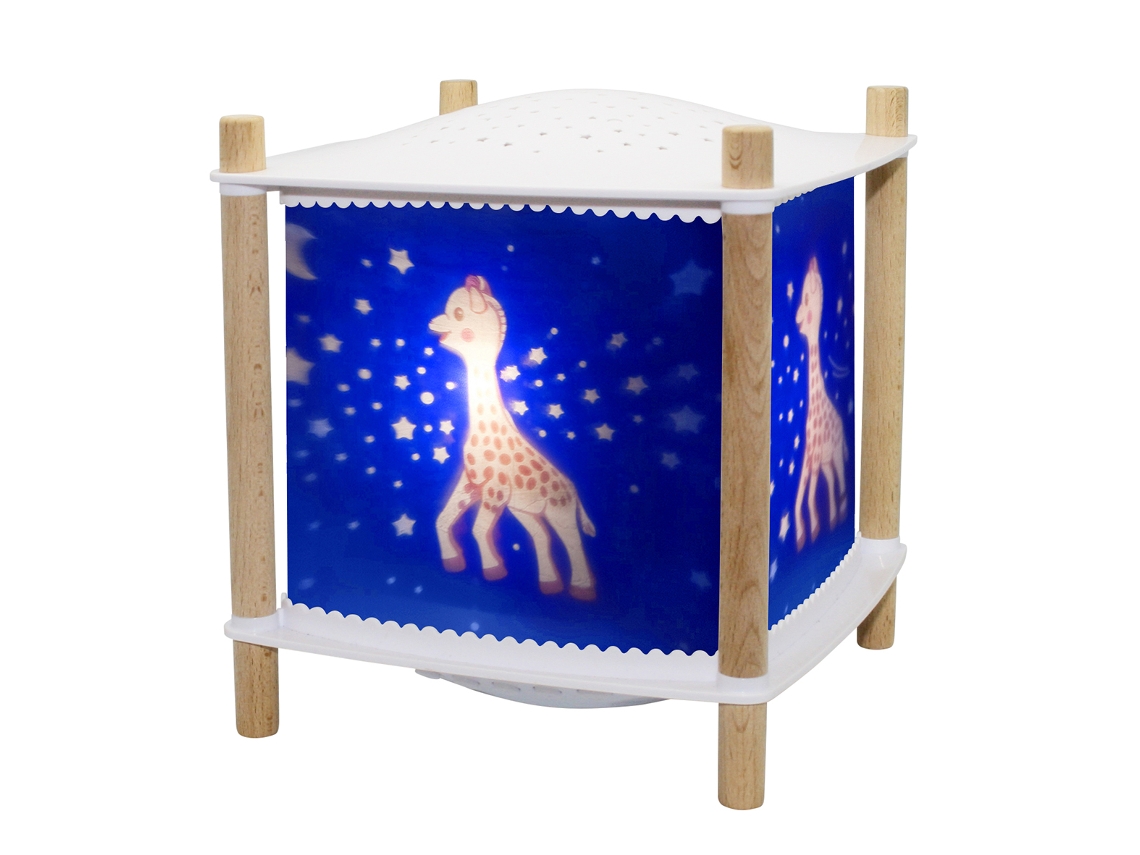Luz Quitamiedos TROUSSELIER (Madera - Azul - 16 x 16 x 16 cm)