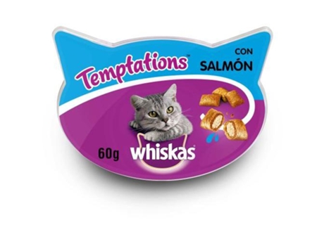 Snack para Gatos WHISKAS sabor Salmón (60 g)