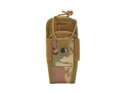 Bolsa multifuncional para walkie-talkie de tela Oxford con cinturón y funda