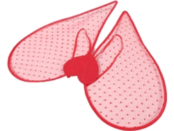 Asas De Cupido Em Formato De Coração, 53 X 50 Cm, Vermelho Claro, Acessório Para Fantasia Cosplay Feminina, Asas De