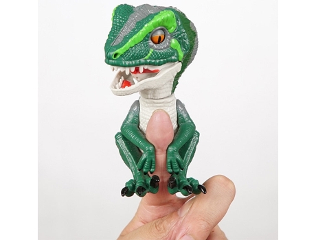 Juguete de Dinosaurio Coleccionable Interactivo T-Rex Indómito Verde2
