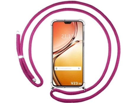 Carcasa para Vivo V23 5G TUMUNDOSMARTPHONE Colgante Rosa