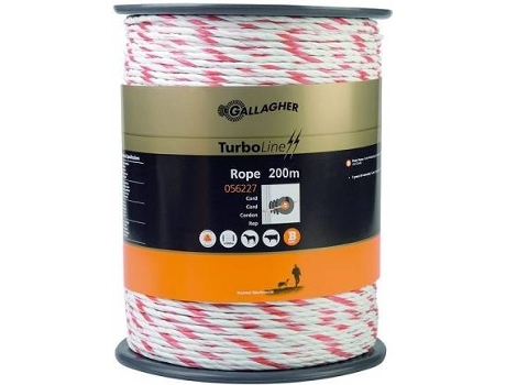Rollo de Cuerda para Animales de Granja GALLAGHER (Rojo - 200m)