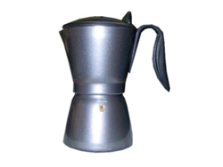 Cafetera aluminio super       6 tazas vitro liquidar