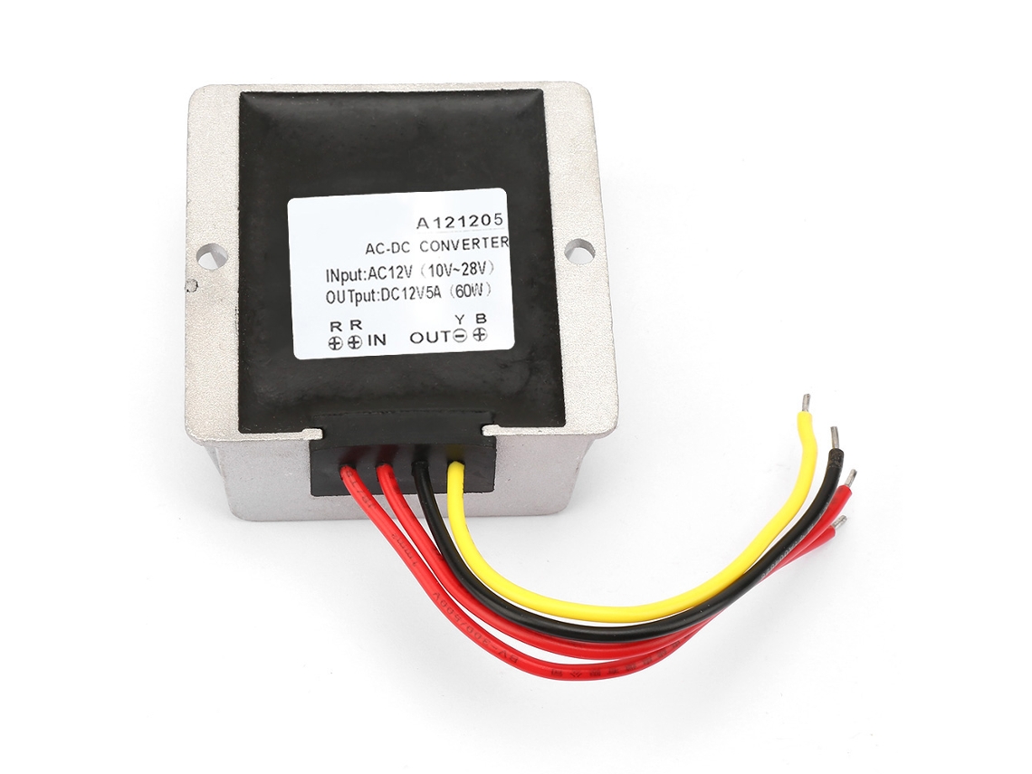 Módulo de alimentación CA/CC de 12 V, aluminio, 5 A