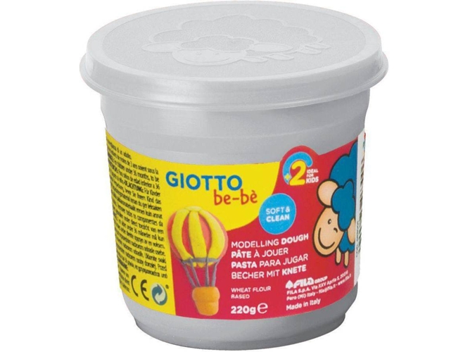 Plastilina GIOTTO Blanco (220 g)