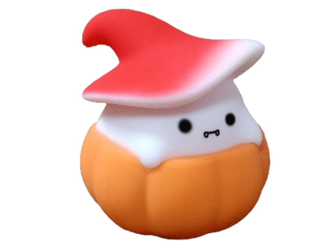 Luz Bruja Calabaza Yizhood Halloween Kawaii Guardería Roja