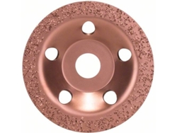 Vaso de Amolar BOSCH Tipo Tacho de Metal Duro 115x22,23 mm; Medio - Plano