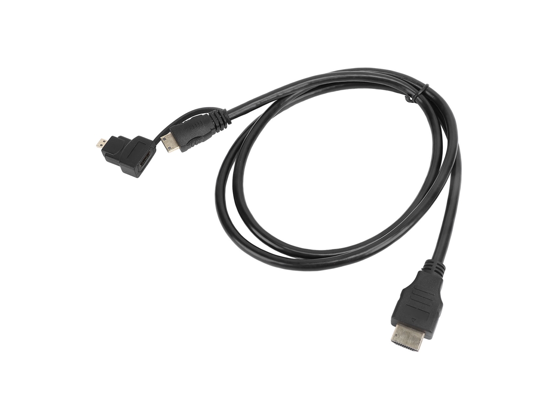 Cable De Interfaz Multimedia Micro Hd A Hd 4k 60hz 2.0 De 1 M Para Cámara Y Tableta.