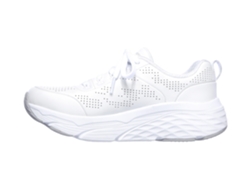 Zapatillas SKECHERS Cuero Mujer (37 - Blanco)