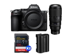 Nikon Z5 Ii + 100-400mm F/4.5-5.6 Vr S + 2 Sandisk 128gb Extreme Pro Uhs-ii Sdxc + Nikon En-el15c + Ebook “20 Consejos Para Fotos Que Impactan”