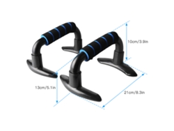 Soportes Para Barras De Flexiones Con Asas Antideslizantes Y Base Estable Para Uso En Gimnasio Y Hogar.