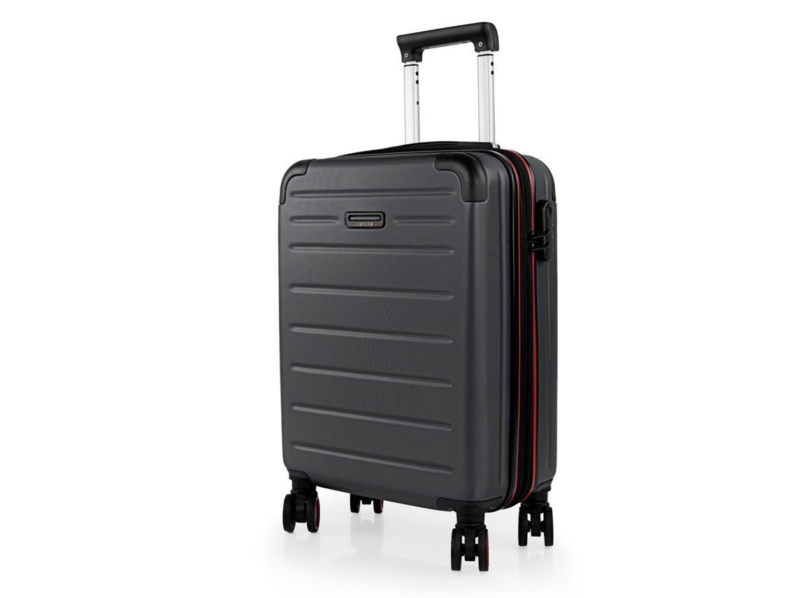 Maleta Abs Pequeña Jaslen Turin Negro (40x55x20 Cm - 38l)