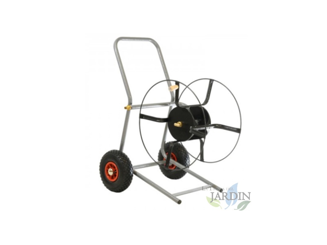 Carro De Acero Portamangueras Para 15mm Y 120m O 19mm Y 85m | Almacenaje Profesional
