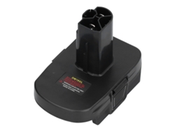 Kit Adaptador Conversor de Bateria 18V DM18GL Conector de Alimentação para Dock da Milwaukee