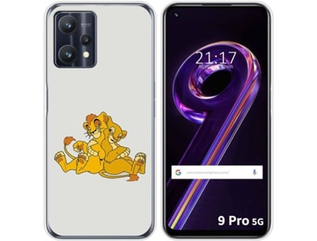 Carcasa para Realme 9 Pro 5G TUMUNDOSMARTPHONE Dibujos Leones Multicolor