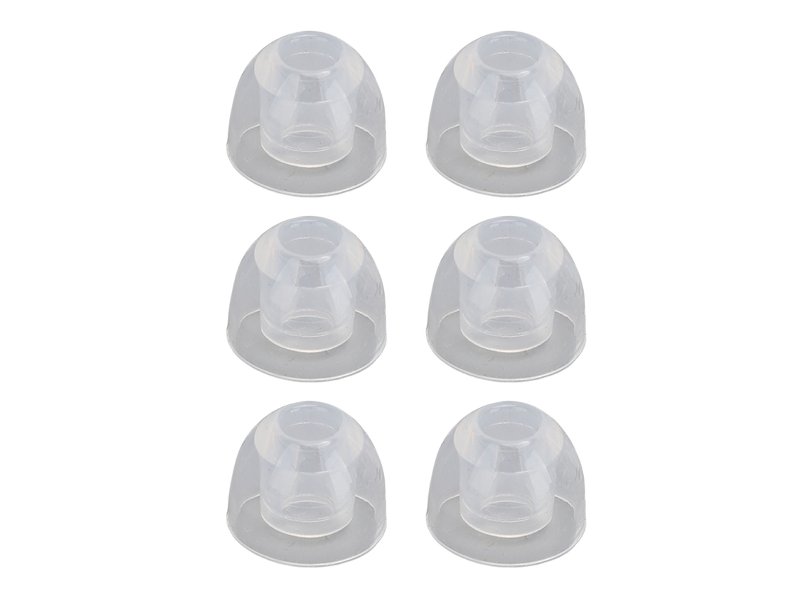6 Pares De Puntas De Repuesto Para Auriculares, De Silicona Suave Con Orificio Interior De 4,5 Mm
