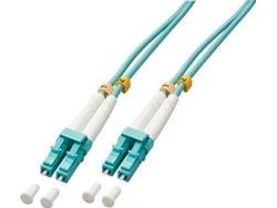 Cable Fibra Óptica LINDY (75 m  - Turquesa)