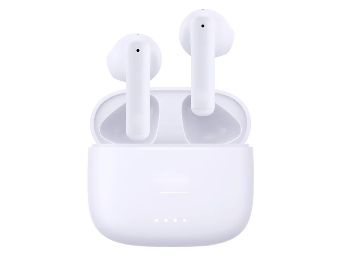 Auricular Inalámbrico Bluetooth, Bluetooth 5.1, Micrófono Con Cancelación De Ruido Para Llamadas, Blanco