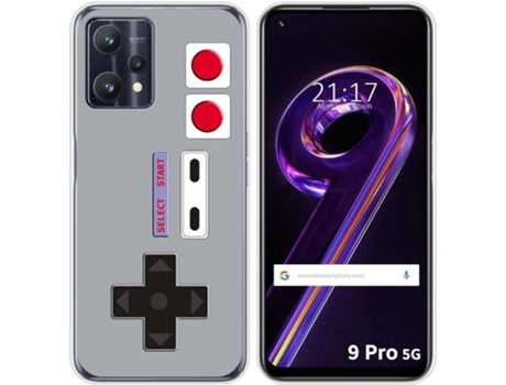Carcasa para Realme 9 Pro 5G TUMUNDOSMARTPHONE Dibujos Consola Multicolor