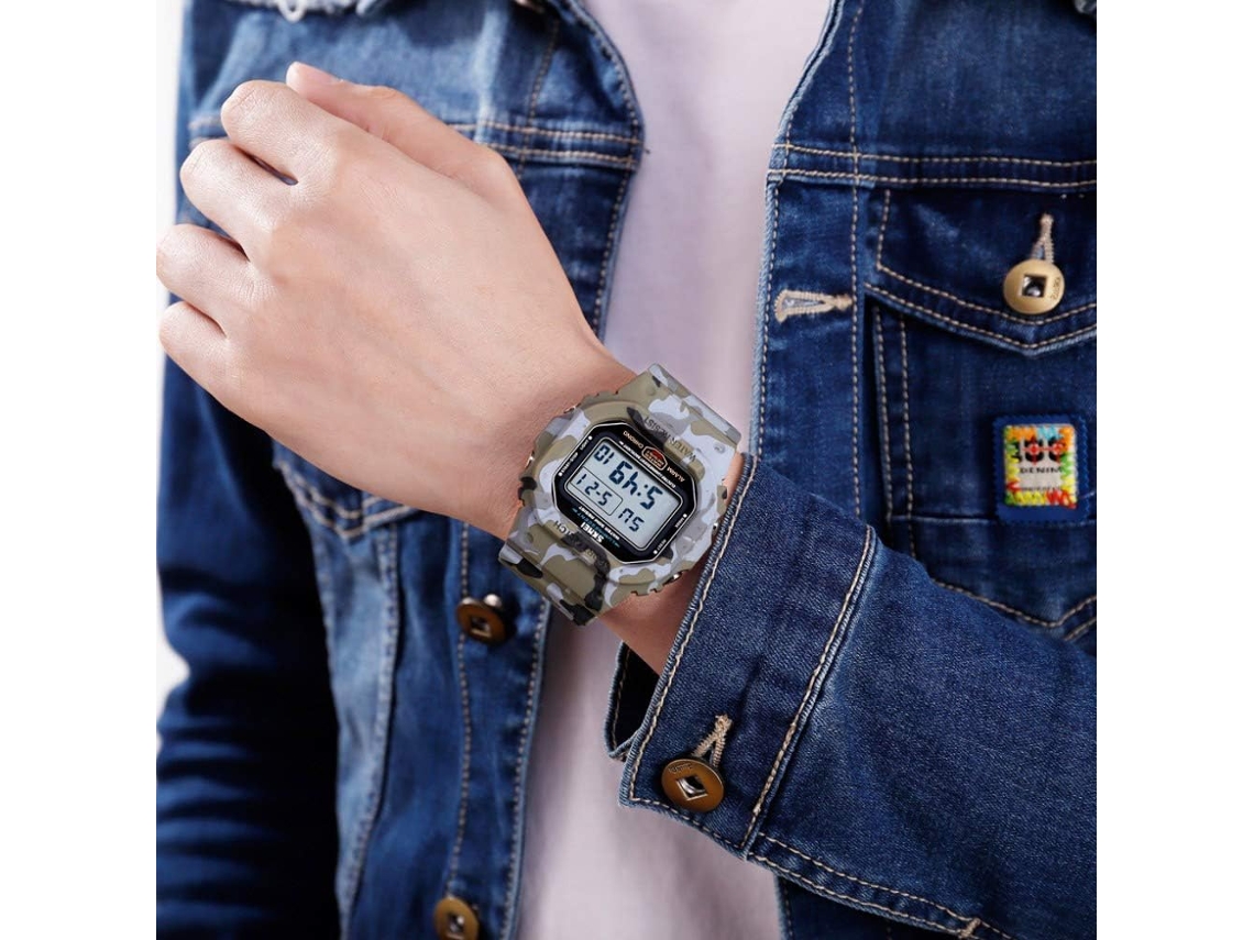 VEANXIN Sport hombres reloj despertador digital impermeable reloj