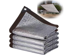 Lona De Malla Resistente Aluminio , Con Ojales Sombra