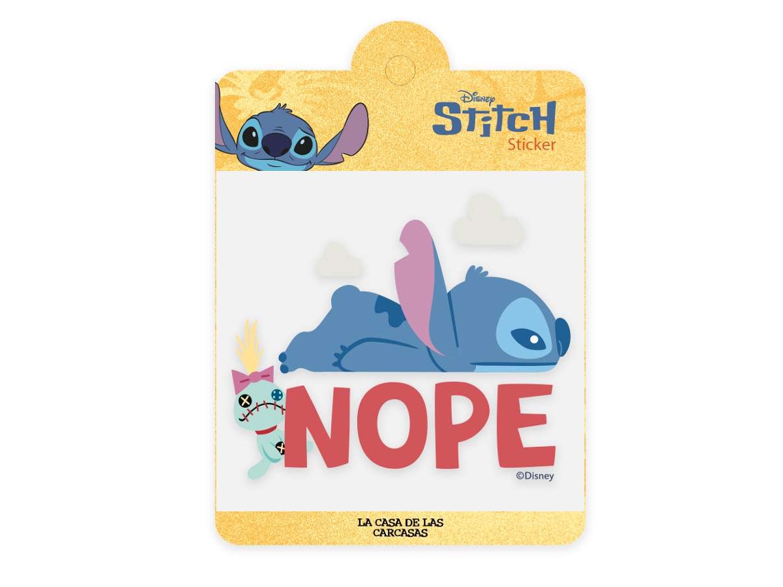Stickers Disney - Personaliza Tus Dispositivos Nope - Stickers Lilo Stitch