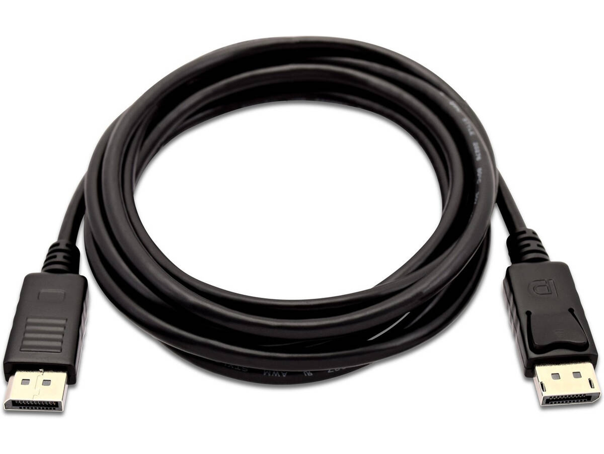 Cable de Datos V7 (DisplayPort - DisplayPort - 3 m - Negro)