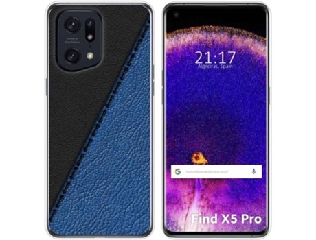 Carcasa para Oppo Find X5 Pro 5G TUMUNDOSMARTPHONE Dibujos Cuero 02 Multicolor
