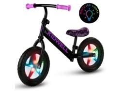Bicicleta de equilibrio Kidwell Rebel Led rosa neón